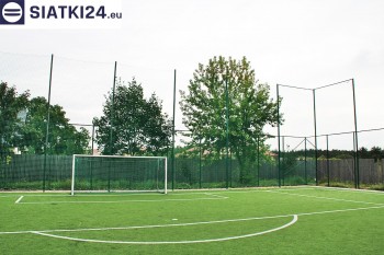 Siatki Krasnystaw - Tu zabezpieczysz ogrodzenie boiska w siatki; siatki polipropylenowe na ogrodzenia boisk. dla terenów Krasnegostawu